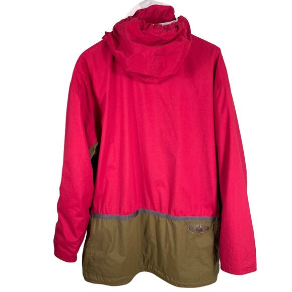 Obermeyer Delaney Red Hooded Ski Snowboard Jacket Men's Size Large - Picture 2 of 11